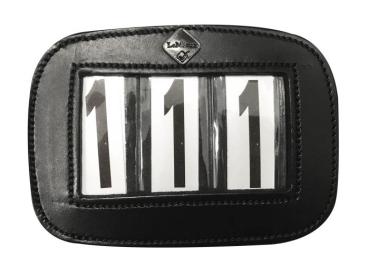 LeMieux Head Number Holder, rectangular, black